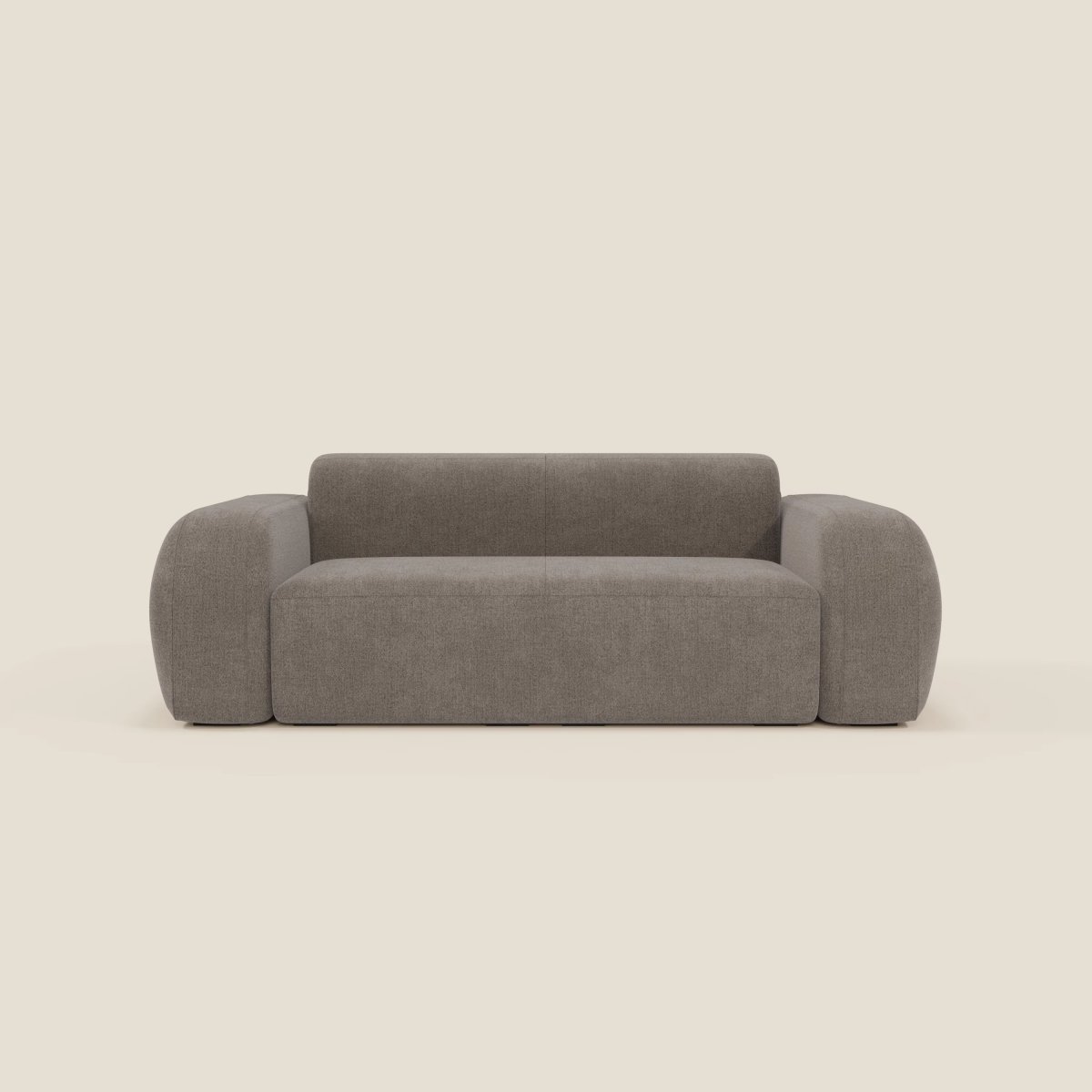 BonBon Canapé modulaire Lineare 220 – Assise unique en tissu détachable T23 taupe – Image 3
