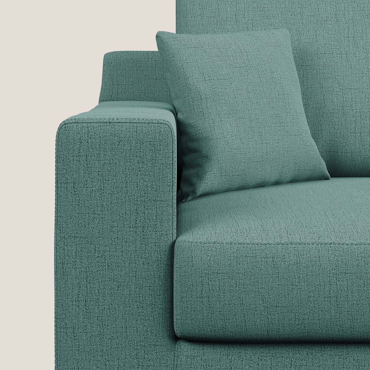 Michael Canapé en tissu imperméable antitache T03 vert d'eau – Image 8
